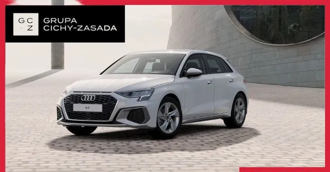 małopolskie Audi A3 cena 105900 przebieg: 23300, rok produkcji 2023 z Grabów nad Prosną